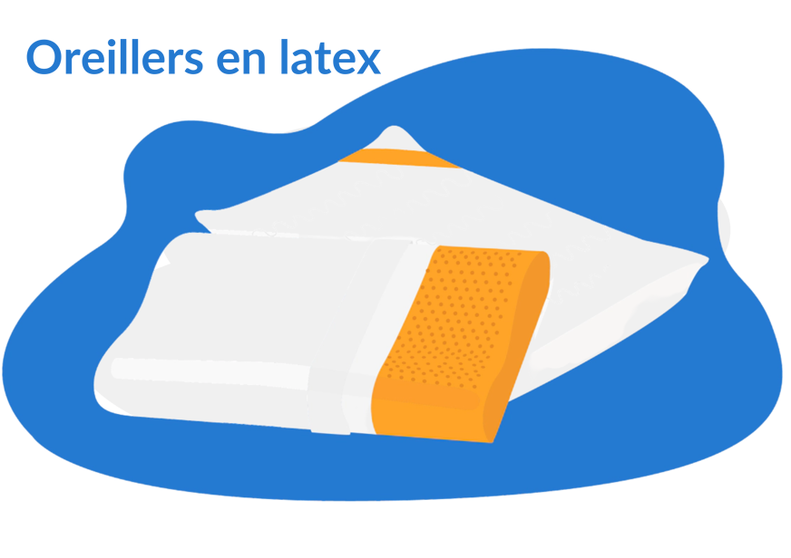 oreiller latex naturel